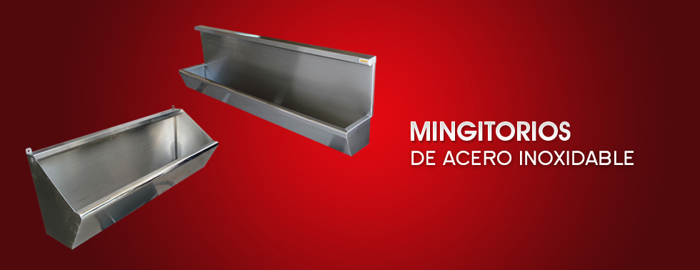 mingitorios de acero inoxidable industrias treval